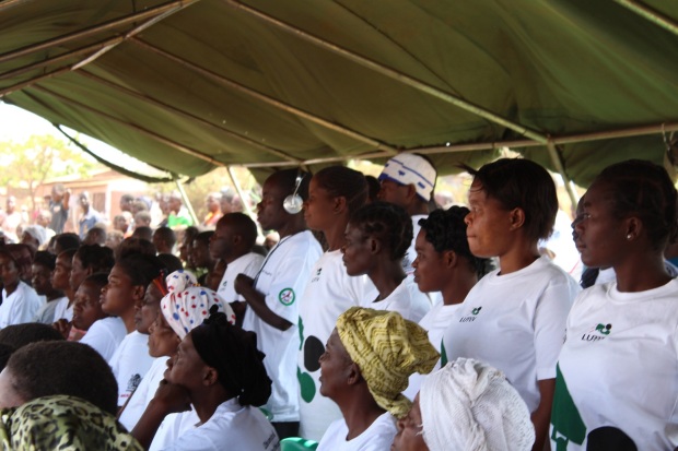 Members of the Lilongwe Urban Poor Peoples' Network (LUPPEN). 